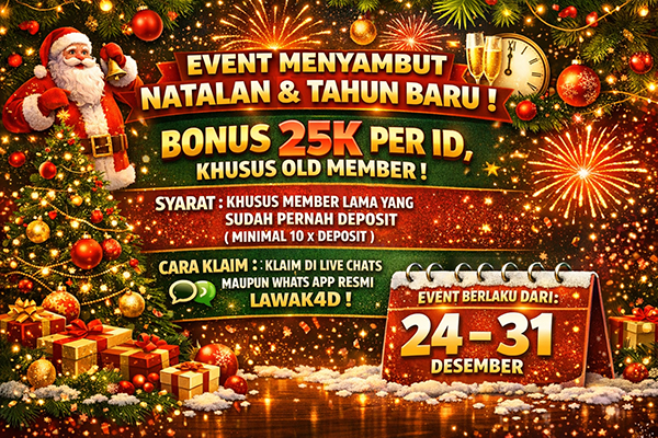 EVENT MENYAMBUT NATAL & TAHUN BARU !